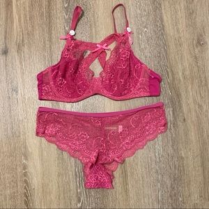 Pink Lingerie Set